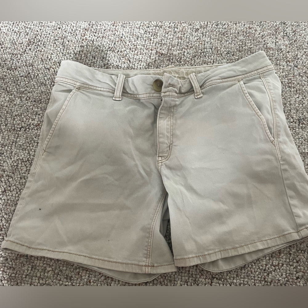 American Eagle Women's Size 8 Super Stretch X Kayki Shorts